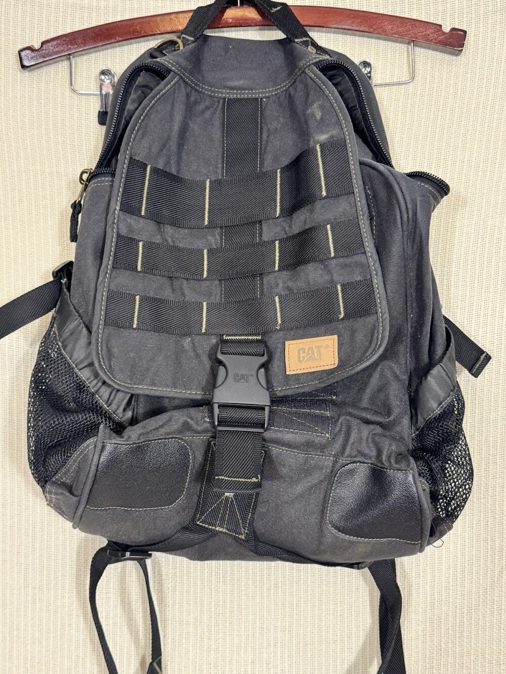CAT Caterpillar MOLLE Utility Backpack Laptop Travel Work Hiking Tactical Rugged